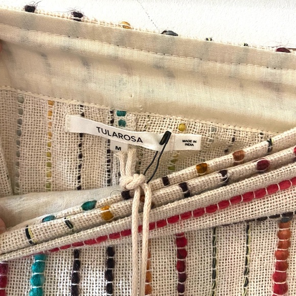 Tularosa Veronica rainbow stripe skirt medium NEW! - Picture 6 of 8